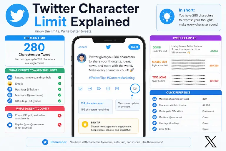 Twitter Character Limit Explained