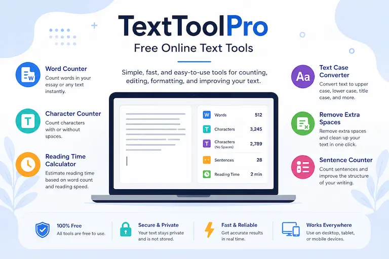 About Us – TextToolPro free online text tools